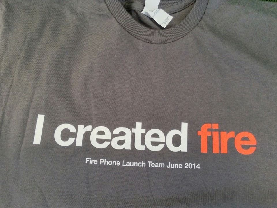 The tshirt we all received at the amazon firephone launch